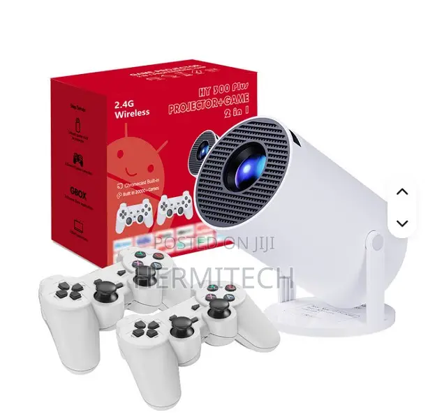 HY300 Smart Gaming Projector for an Immersive Big-Screen Experience