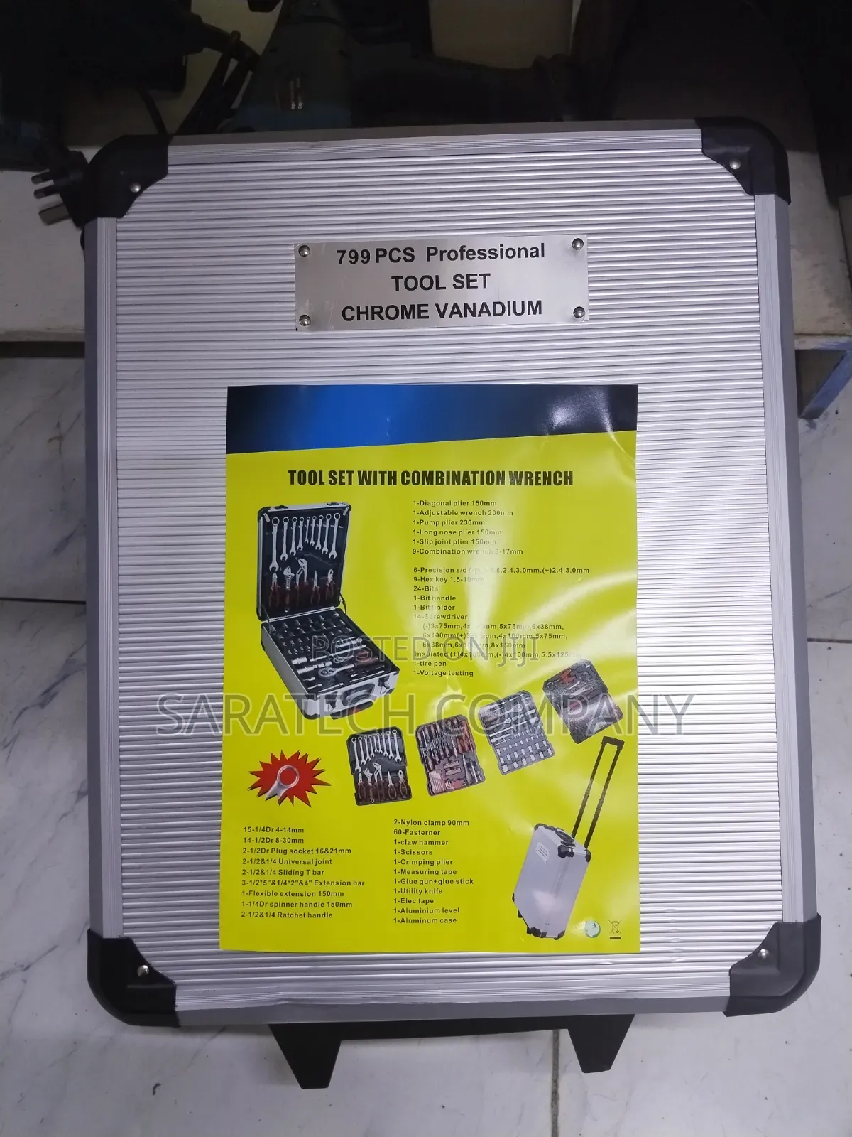 Toolset With Combination Wrench 799 PCS