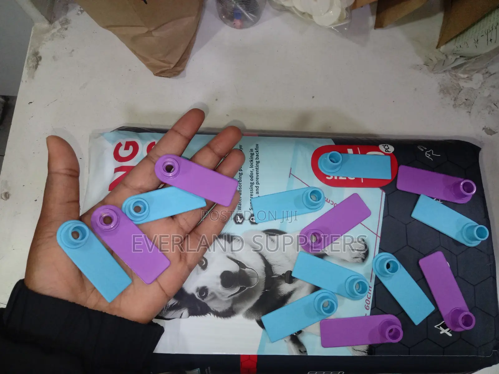 Ear Tags - Number Reference Area