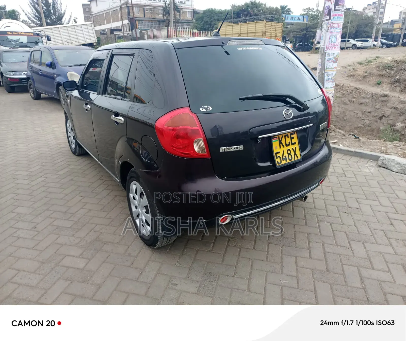 Mazda Verisa 2008 Black