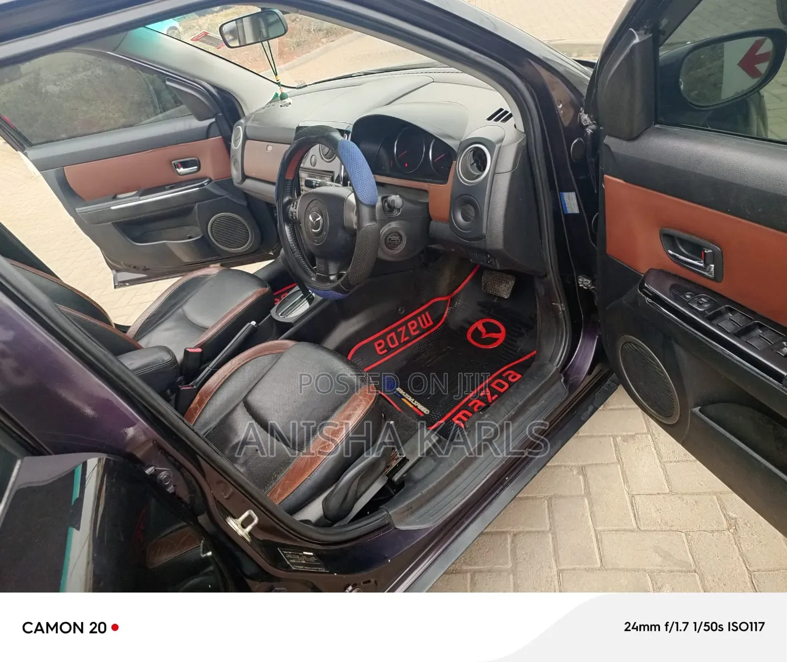 Mazda Verisa 2008 Black