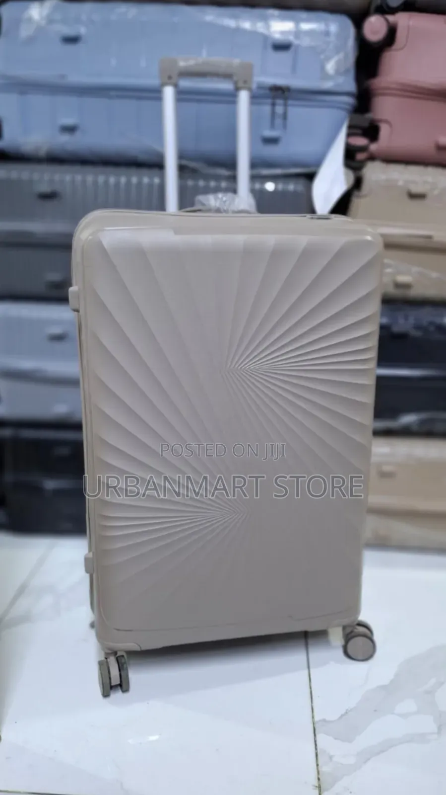 Extra Large 72CM Rubber Suitcase for Travel