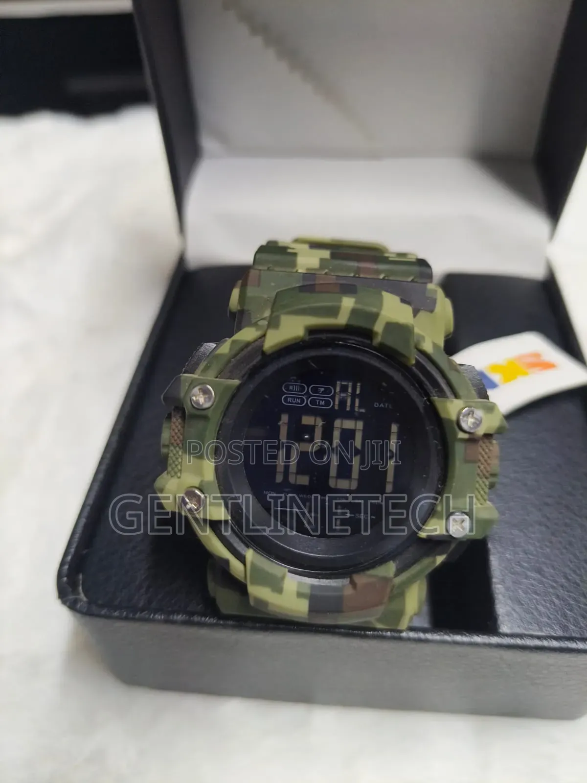 Skmei Green Camouflage Watch