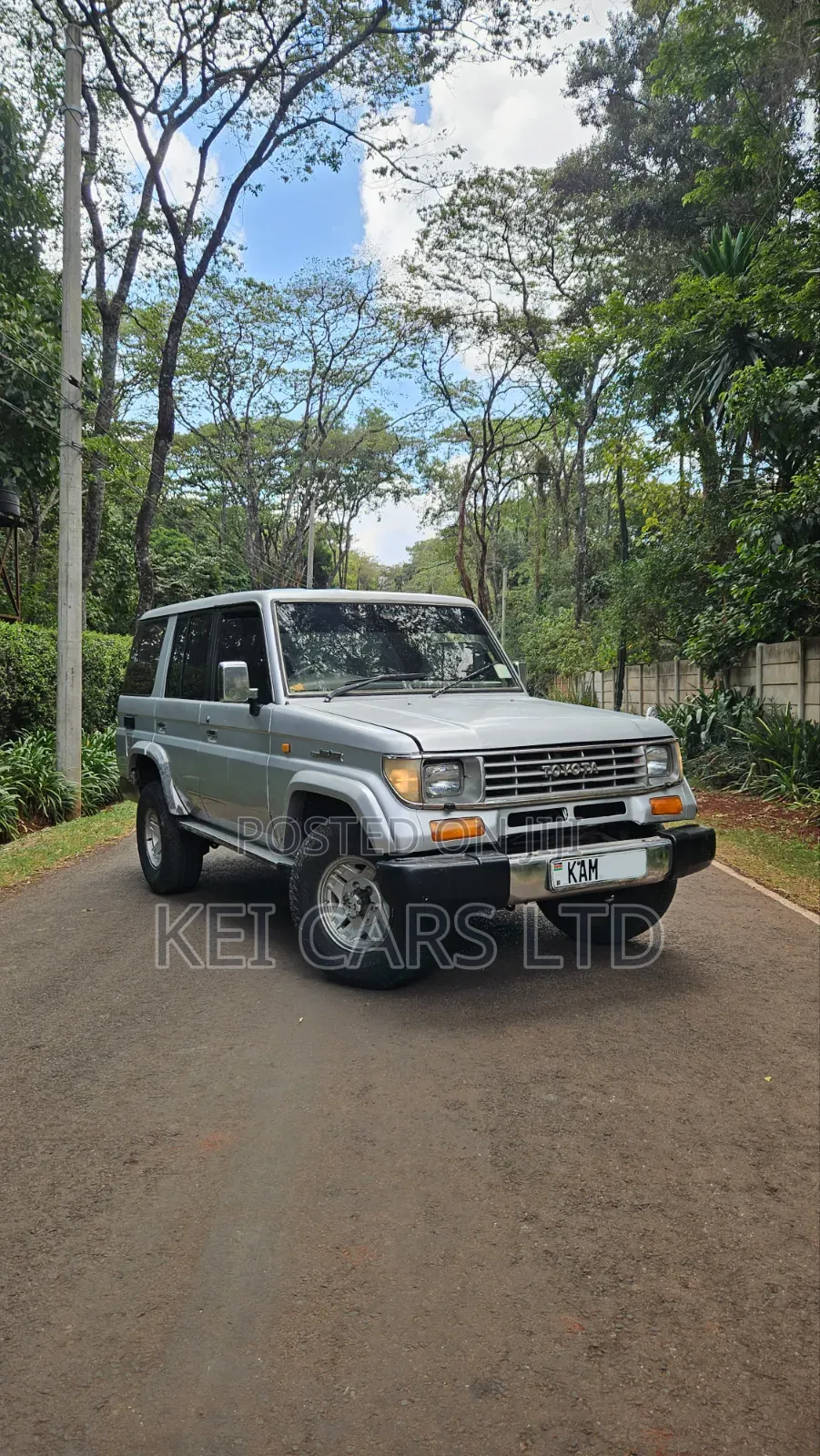 Toyota Land Cruiser 70 1993 Silver