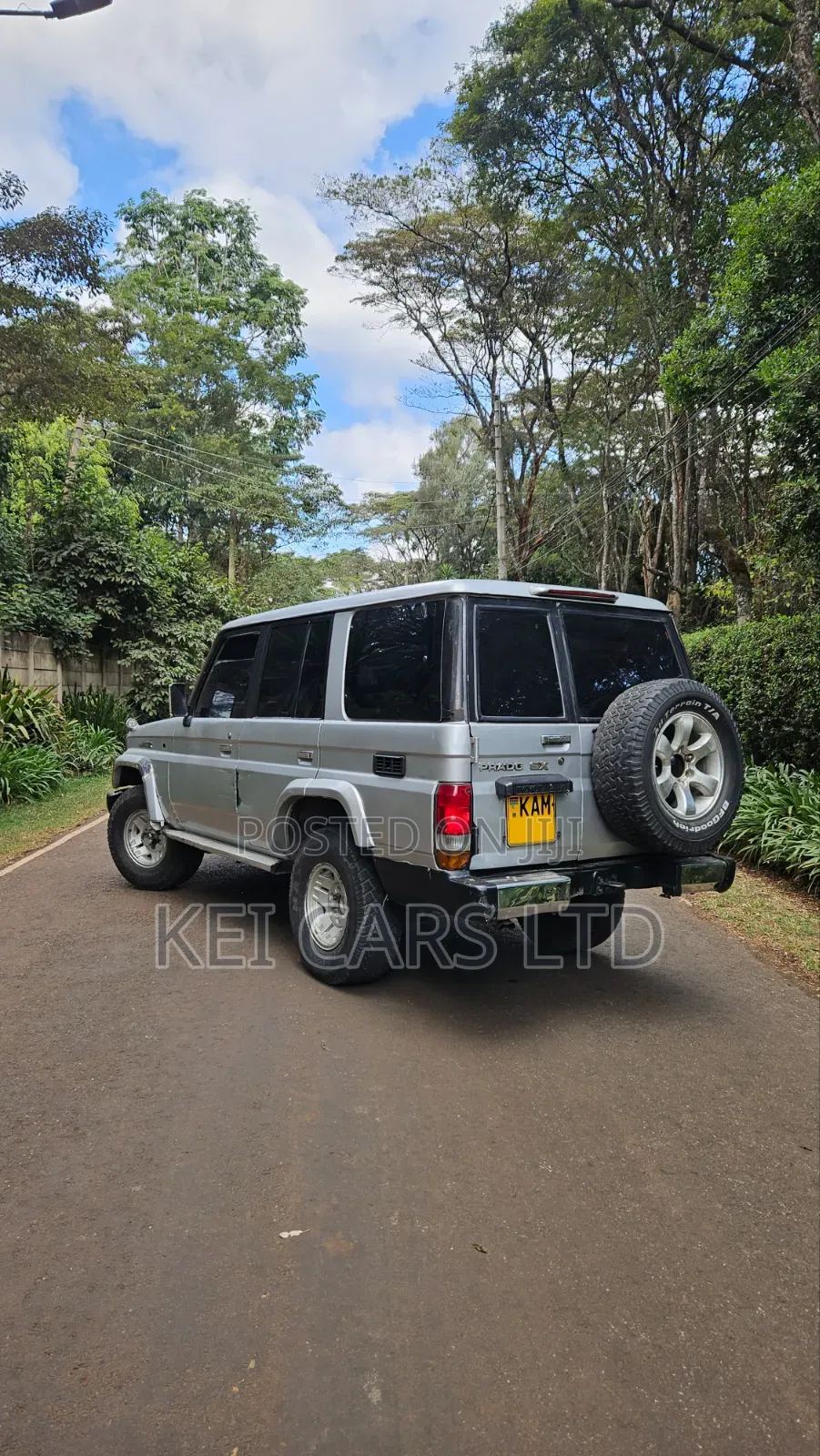 Toyota Land Cruiser 70 1993 Silver
