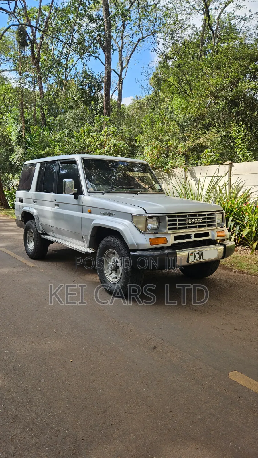 Toyota Land Cruiser 70 1993 Silver