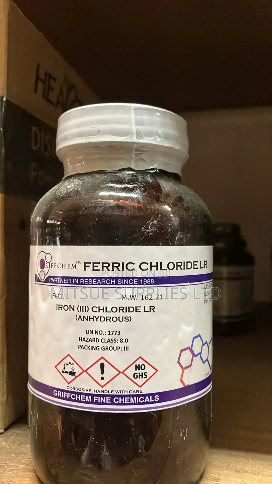 Ferric Chloride Anhydrous LR 500g