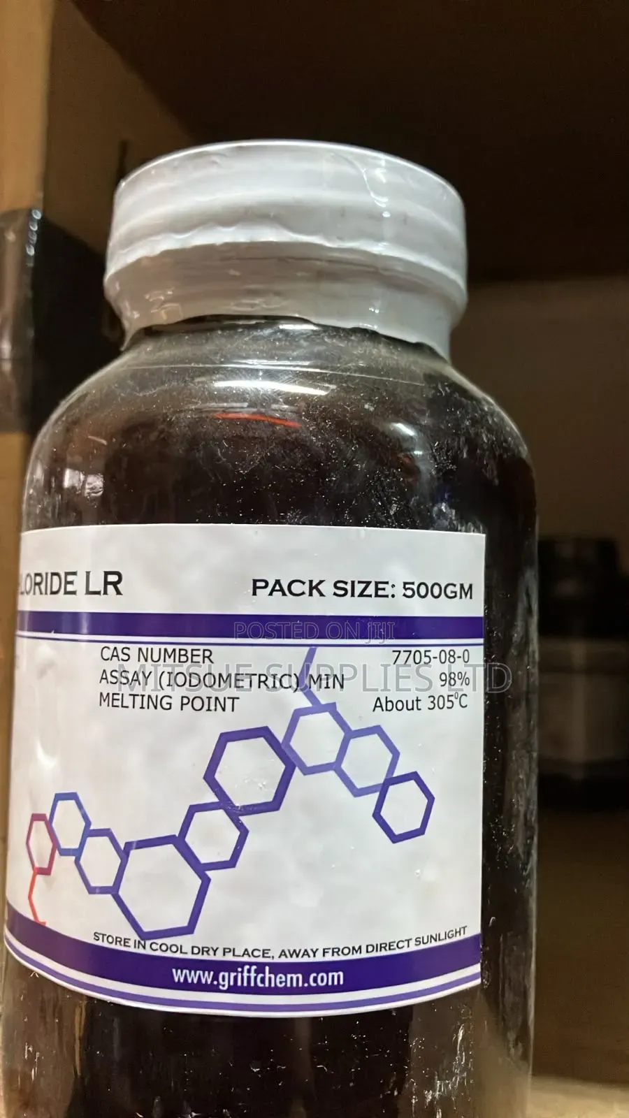 Ferric Chloride Anhydrous LR 500g
