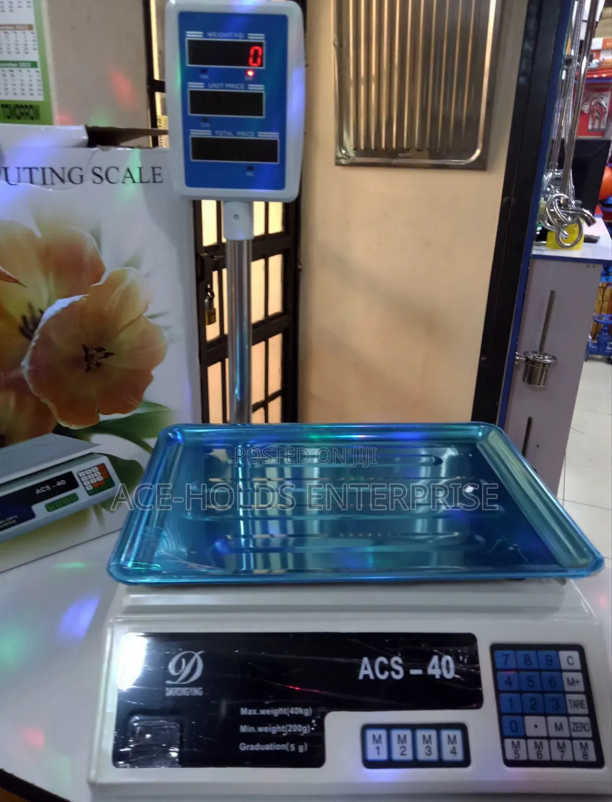 Acs 40Kgs Digital Arm Scale - Commercial Use