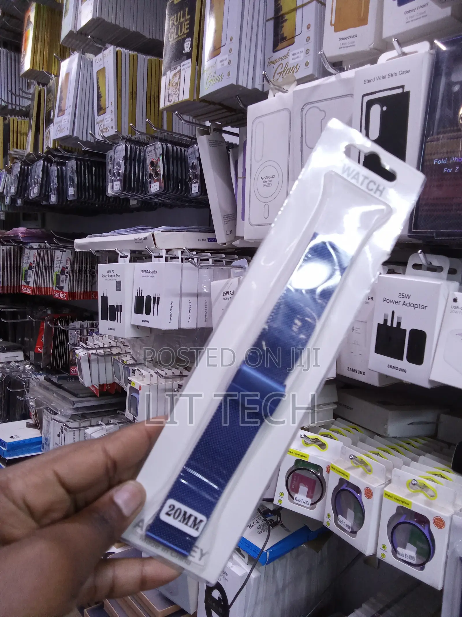 20MM Stainless Steel Mesh Watch Strap - Blue*