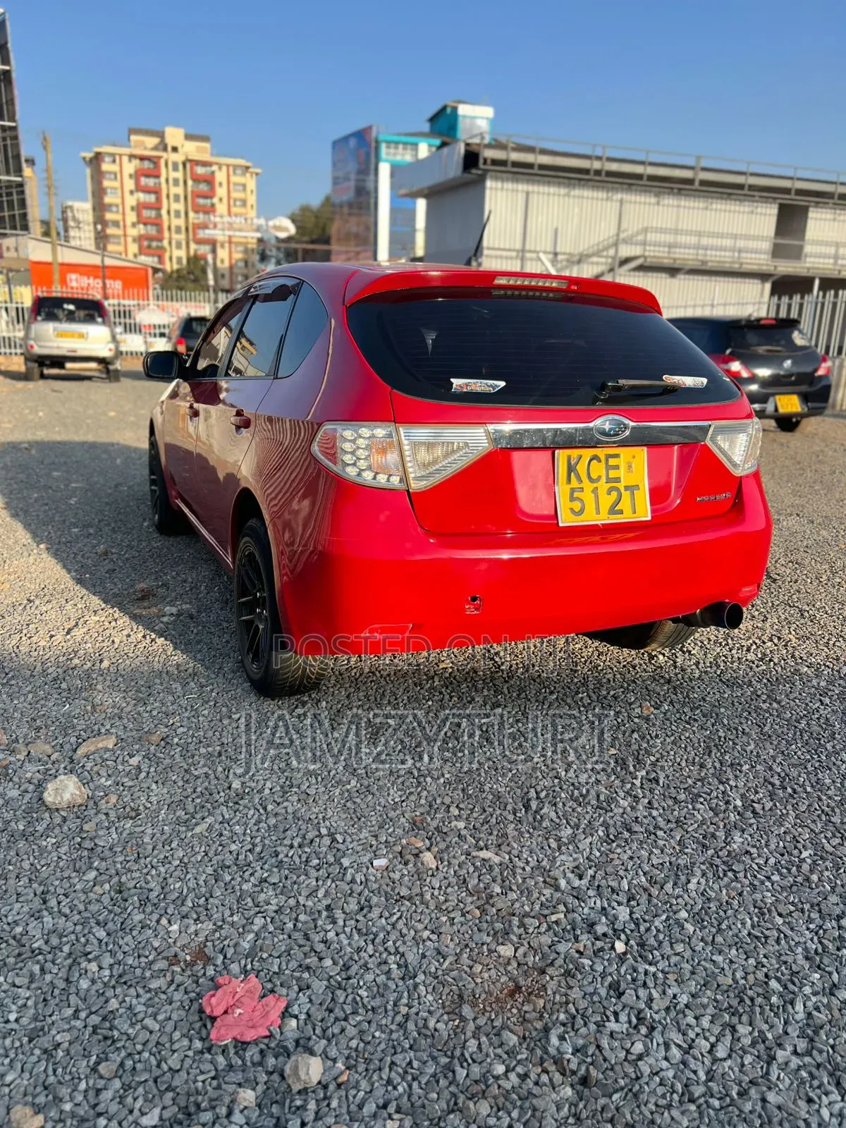 Subaru Impreza 2008 Red