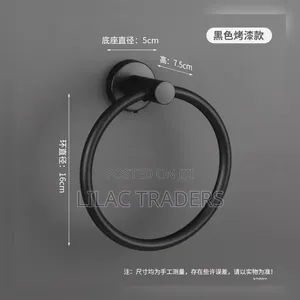 Stainless Steel Round Ring Towel Holder Gale