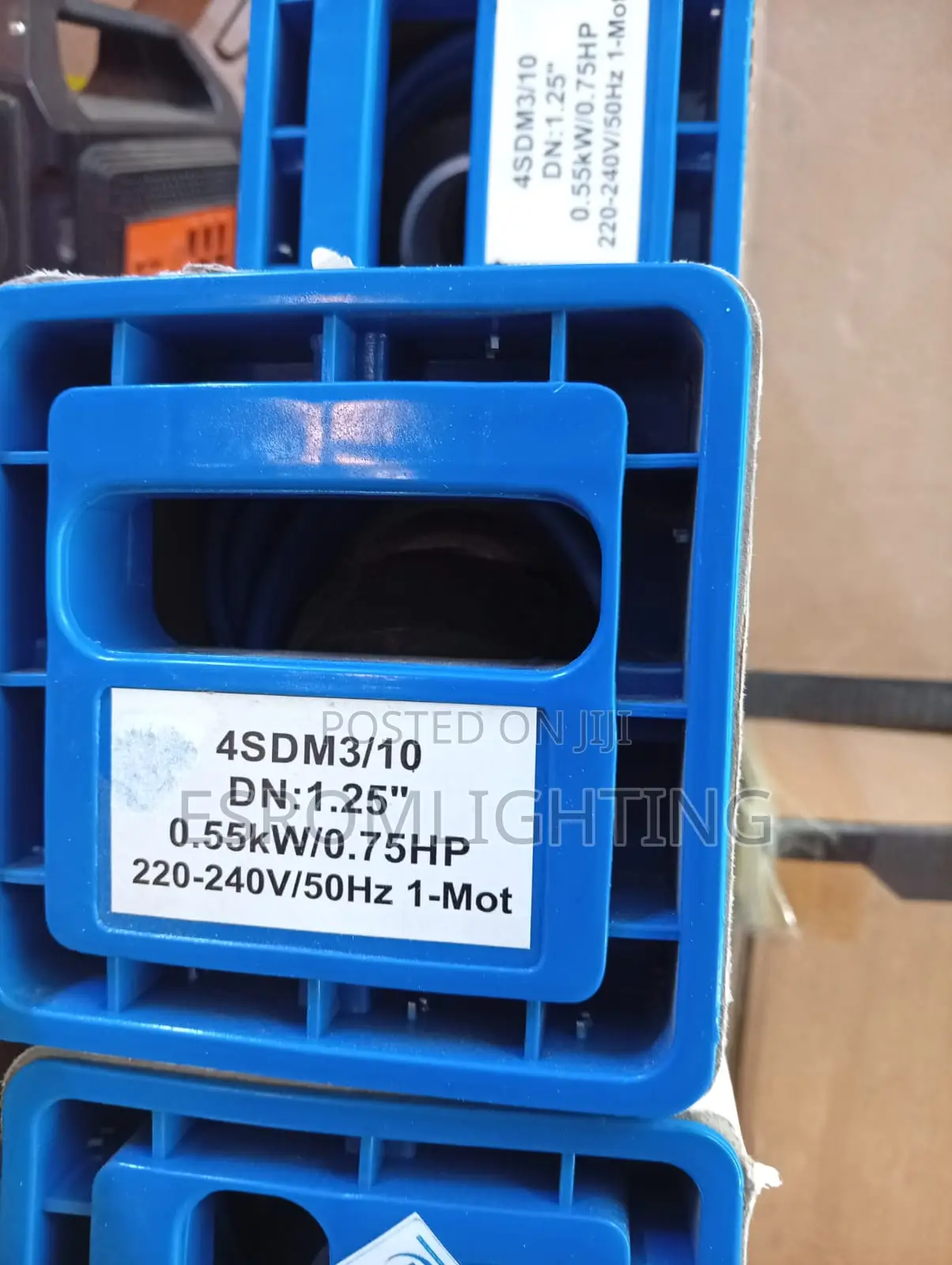0.75hp 4sdm3/10 AC Submersible Pump