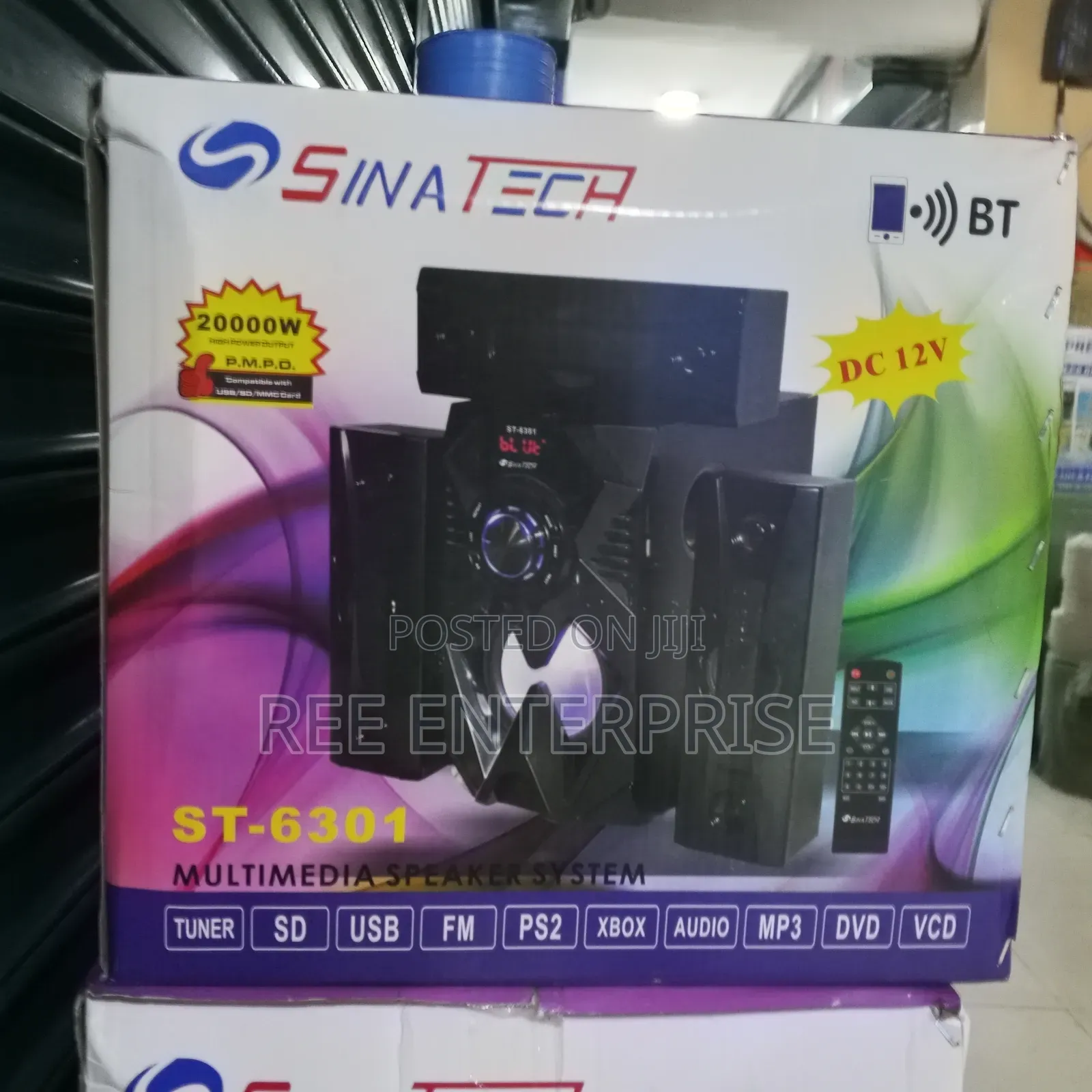 3.1ch Sinatech Homethearte Multimedia Speaker System Woofer