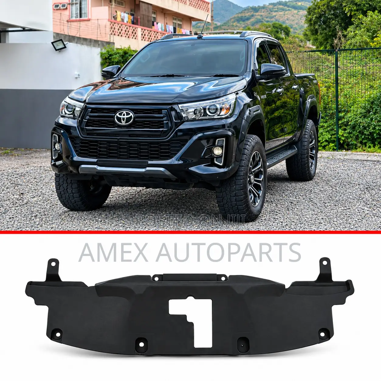 Radiator Upper Cover Toyota Hilux Revo 2015 Onwards