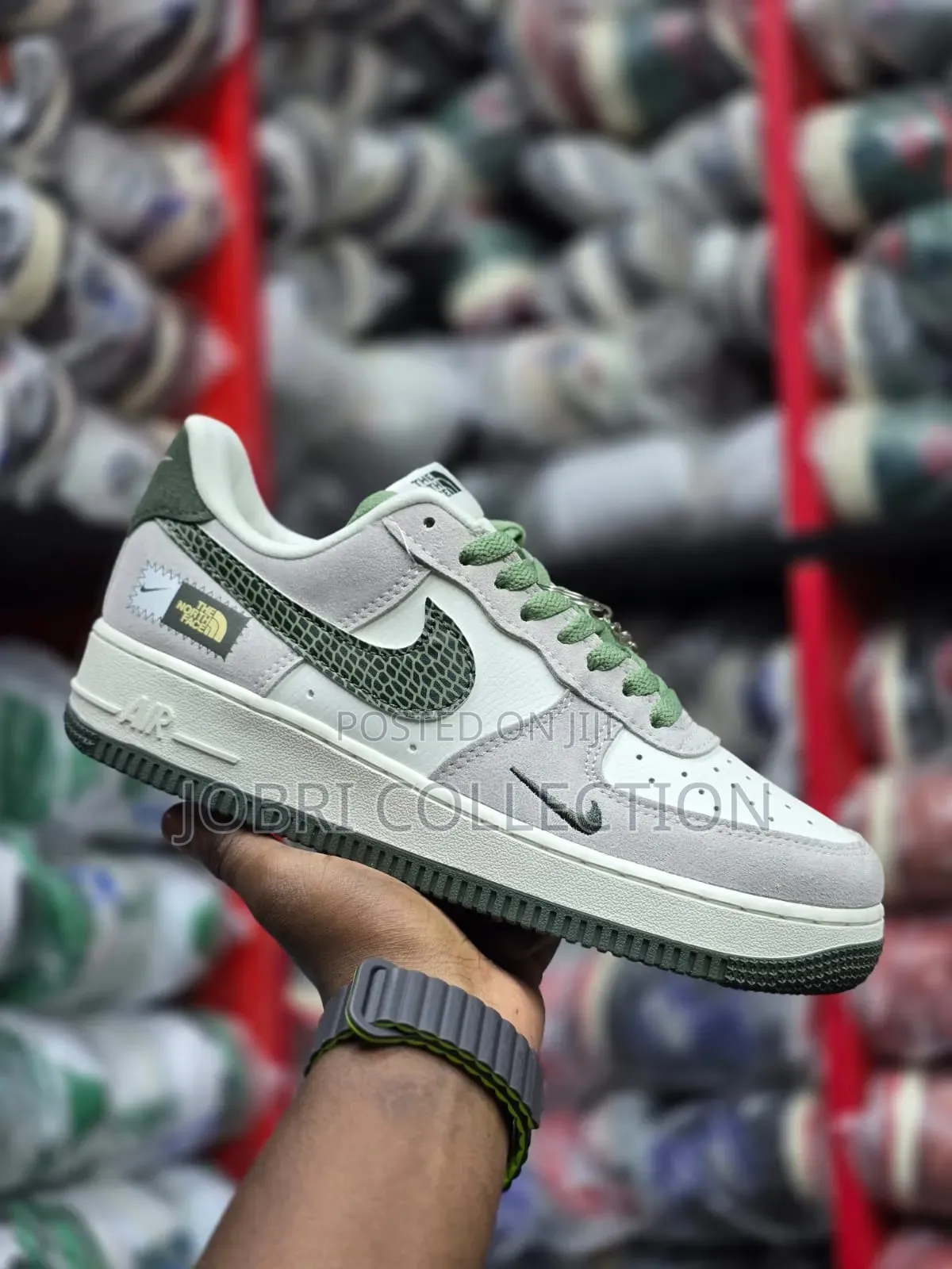 Designer Nike Airforce One X the Northface Sneakers