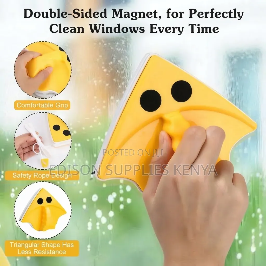 Window Cleaner Magnetic Window Double Sided Glass Wiper