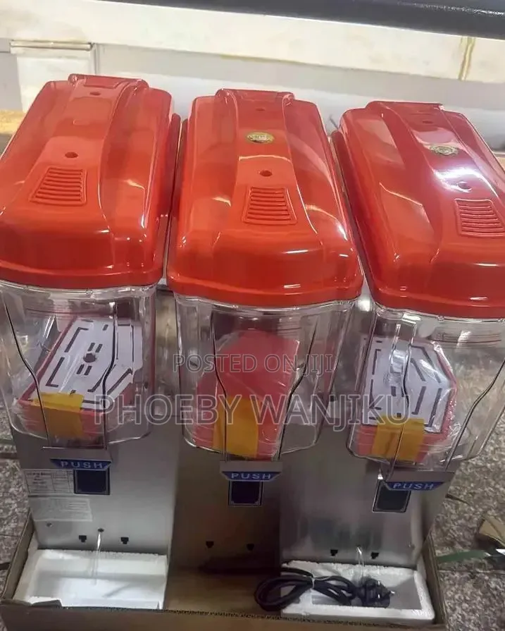Commercial Juicer Dispenser 3 Column