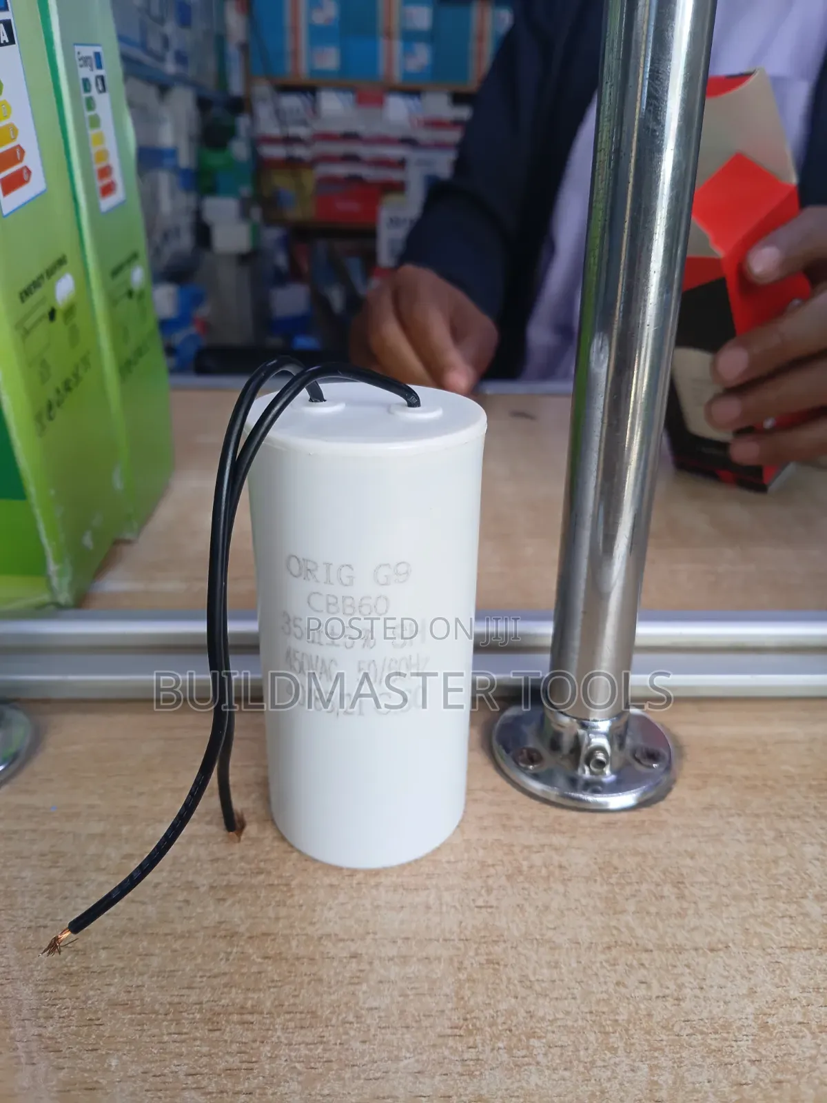 CBB60 35μF (Microfarad) AC Motor Run Capacitor