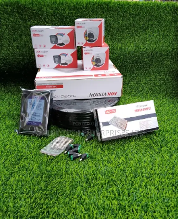 Hikvision 4 Channel Full HD CCTV Security System