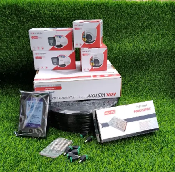 Hikvision 2MP HD 4 Camera Surveillance Package