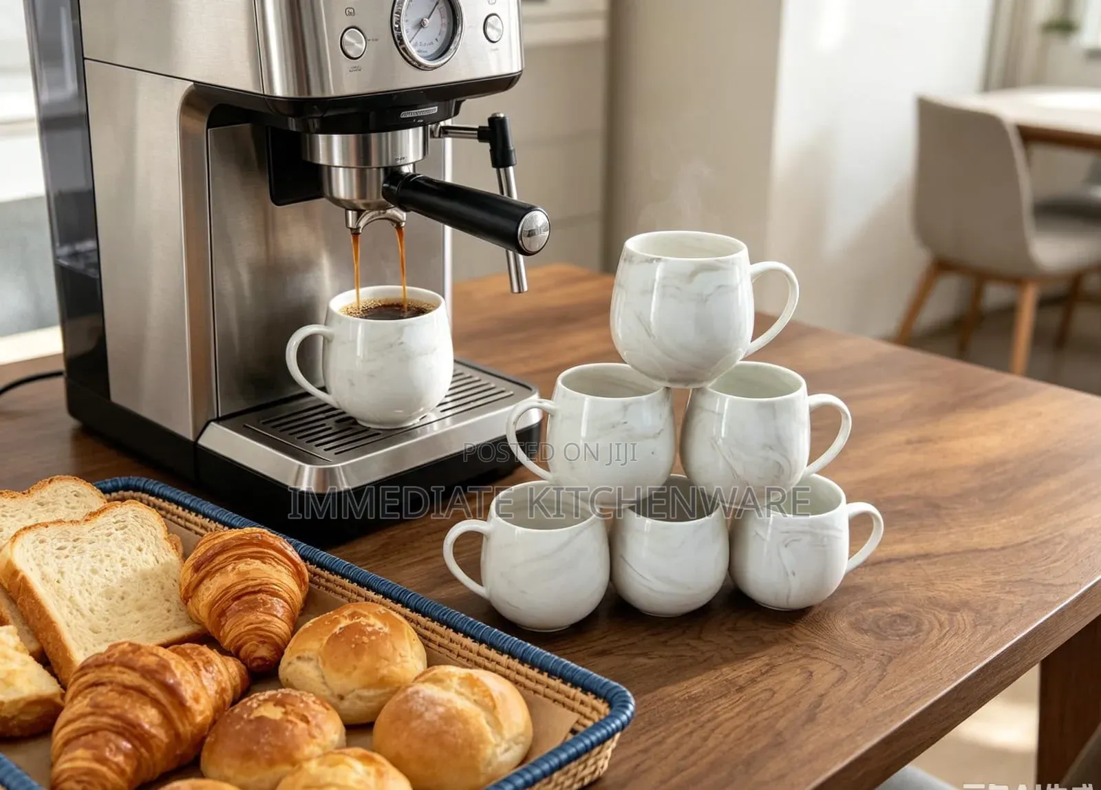 6pcs Luxury Pot Mugs