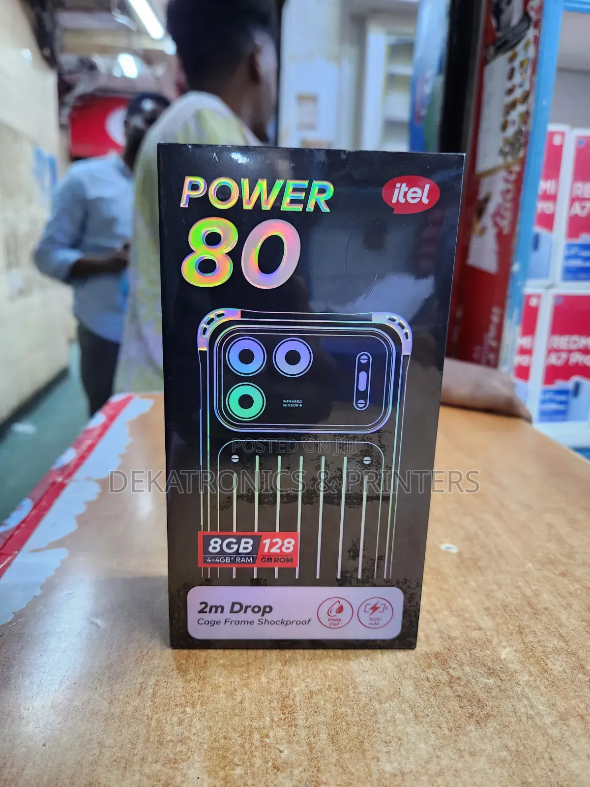 New Itel Power 80 128 GB Black