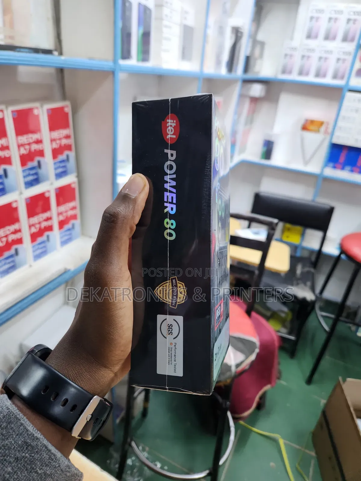 New Itel Power 80 128 GB Black