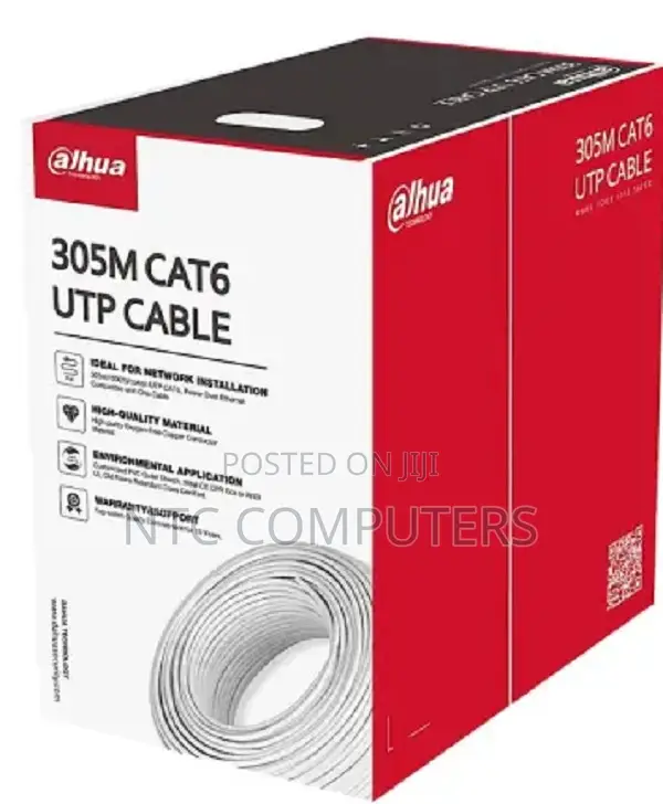 Dahua UTP CAT6 Indoor Cable 305m (PFM920I-6UN-C)