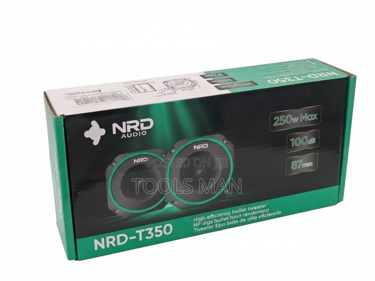 NRD-T350 Bullet Tweeter Pair 250W Max.