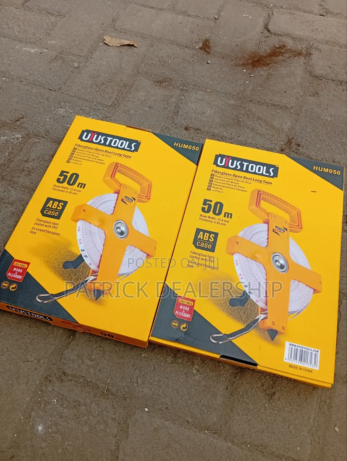50m Fibreglass Tape Measure