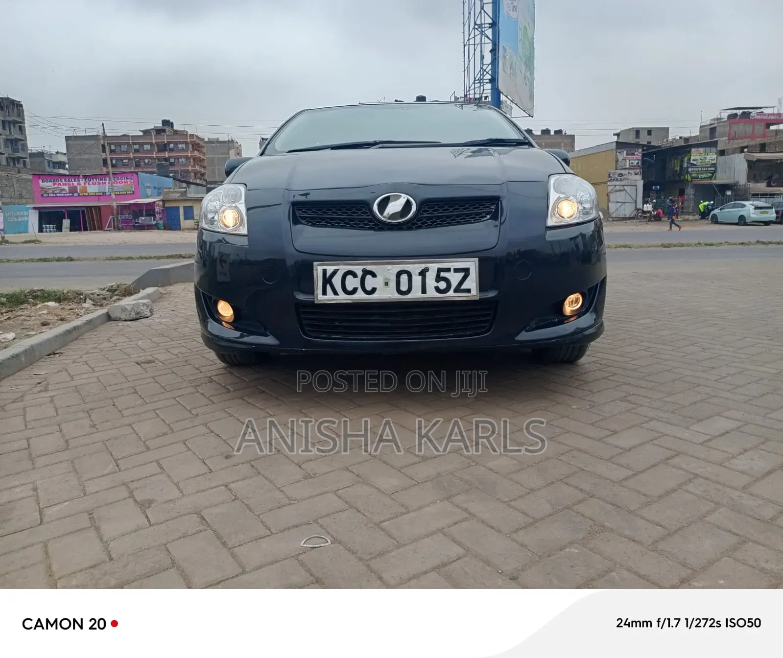 Toyota Auris 2008 Black