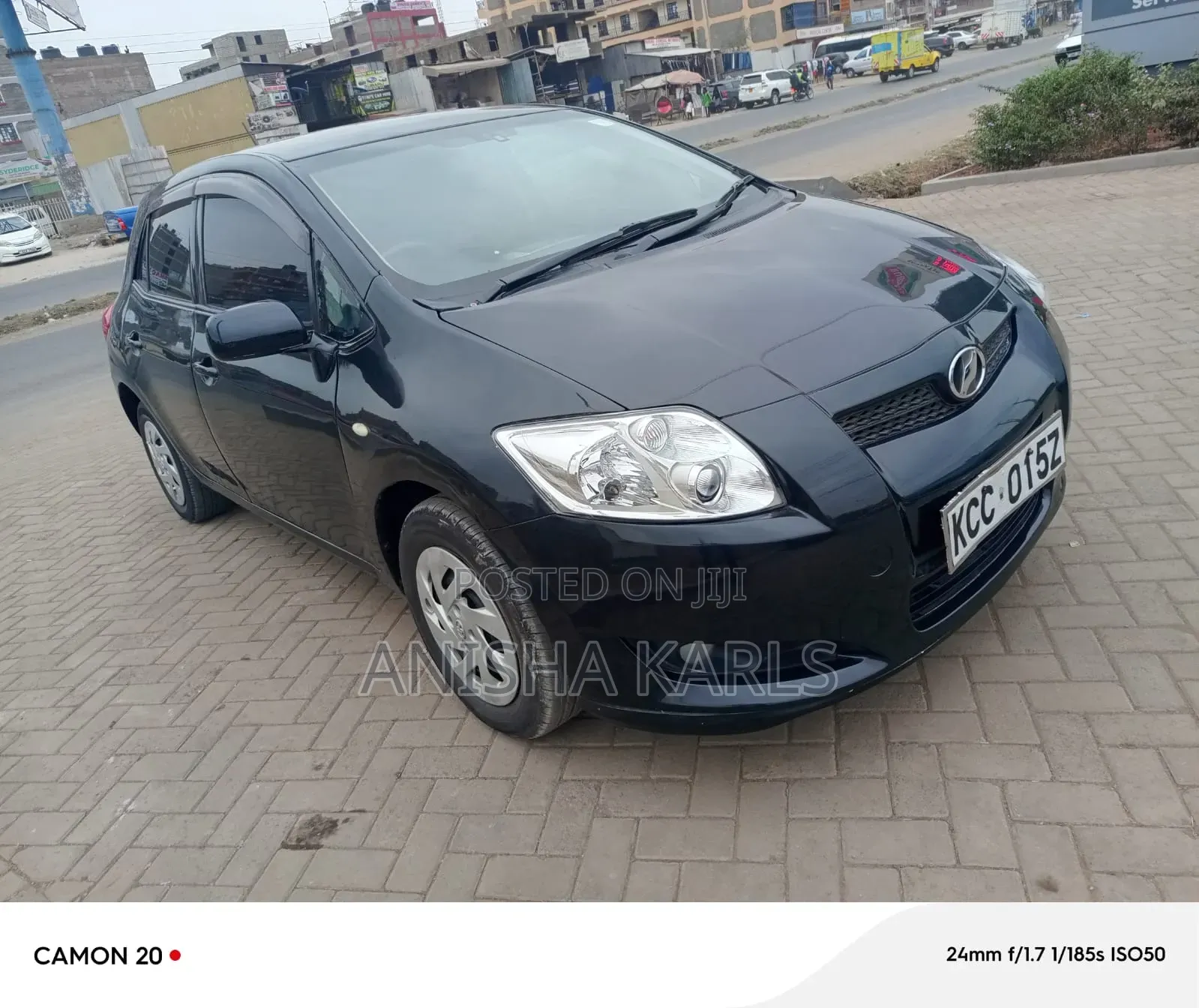 Toyota Auris 2008 Black