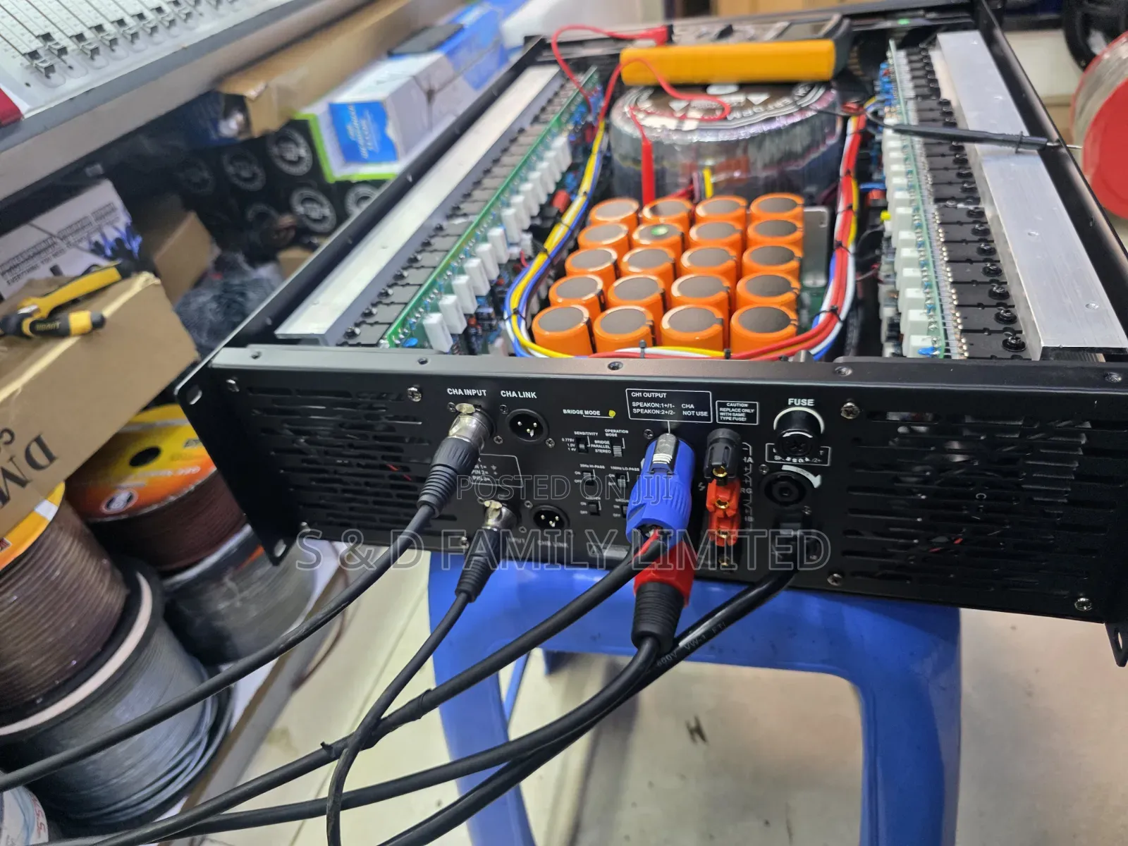 Audiobull Ca 38 + Amplifier