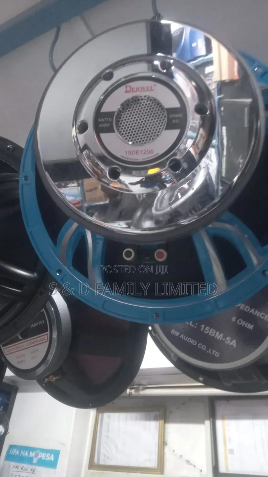 Derwel 15DE200 Midrange Speaker