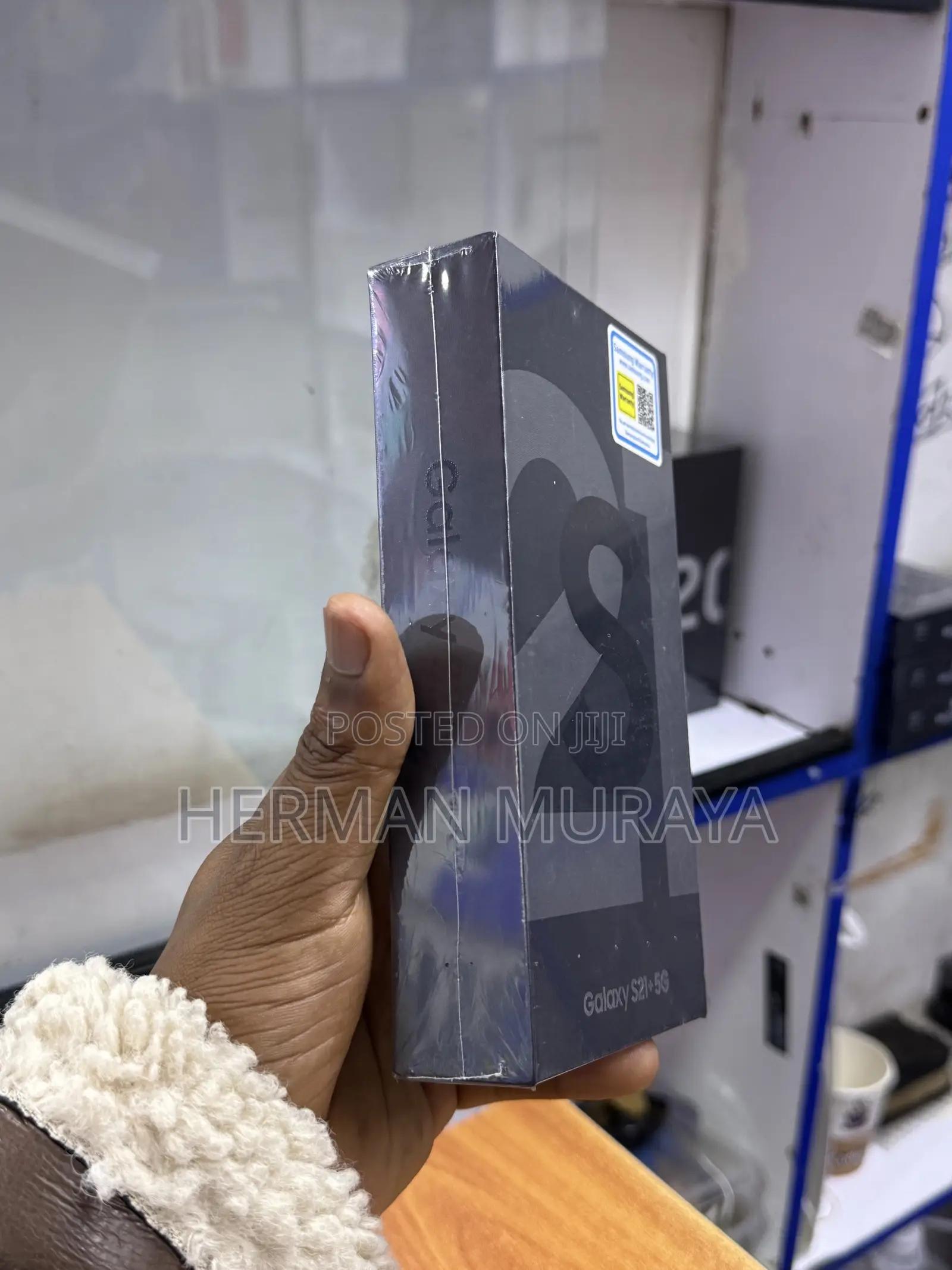 New Samsung Galaxy S21+ 5G 256 GB Black