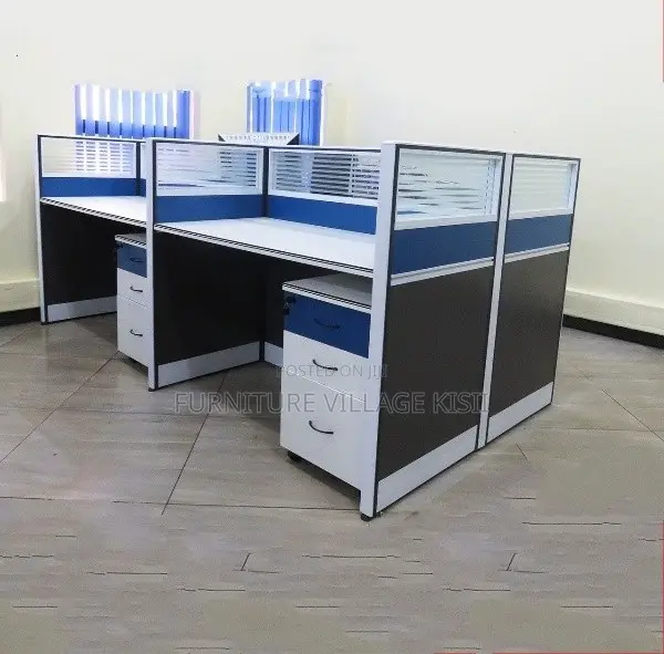Workstation;4-Way Modular Office Staff Workstation