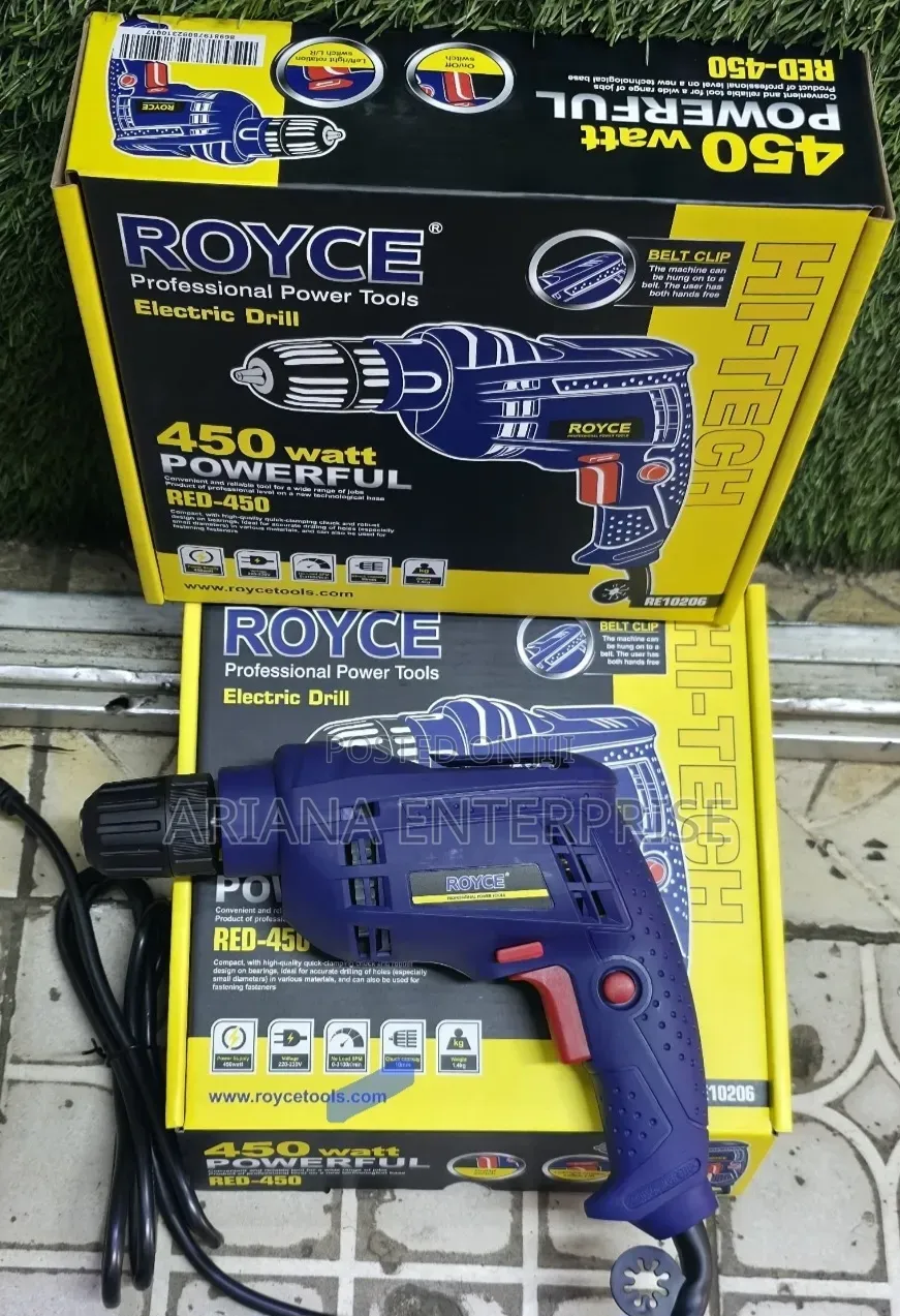 450w Royce Electric Drill