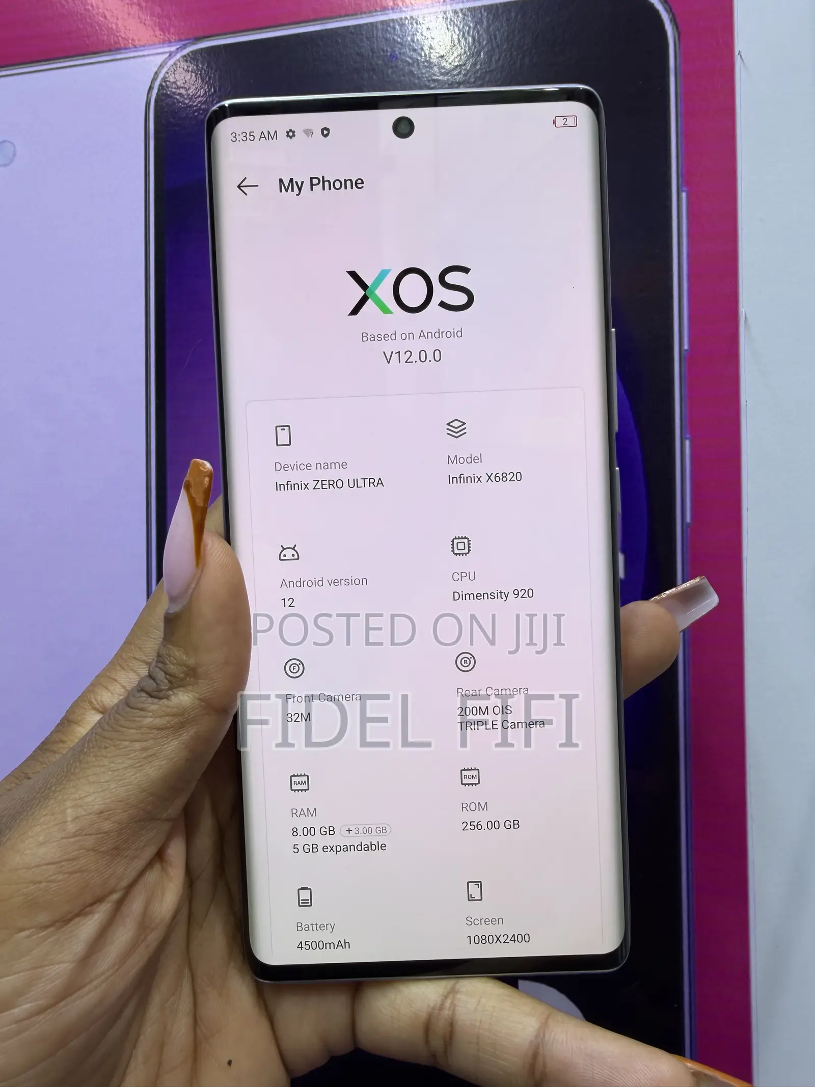 Infinix Zero Ultra 256 GB White