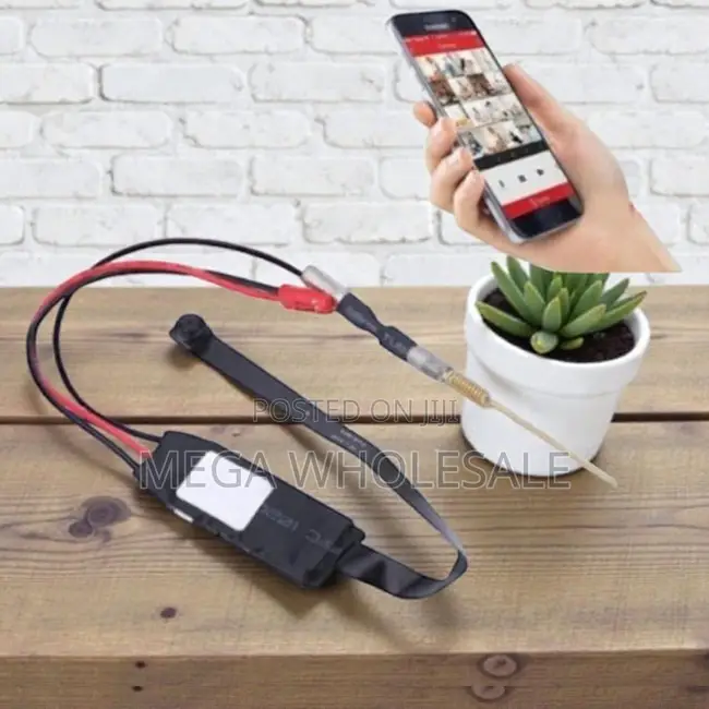 Video Recording 1080P Full HD Mini Wireless Pin Hole Wi-Fi Spy Camera