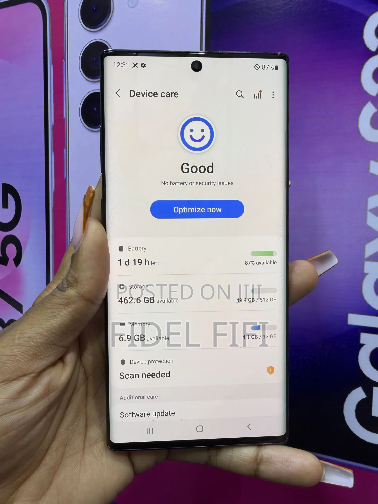 Samsung Galaxy Note 10 5G 256 GB Black