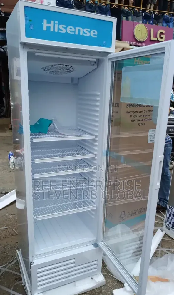 242 Litres Showcase Glass Door With Lock
