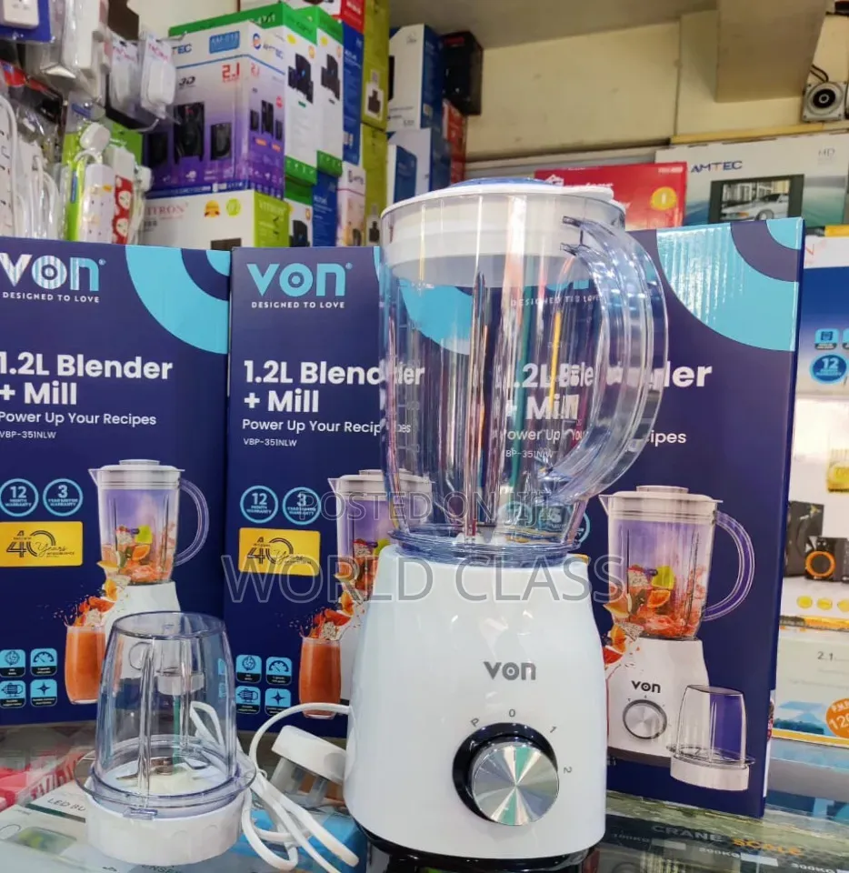 Von 1.2L Blender + Mill