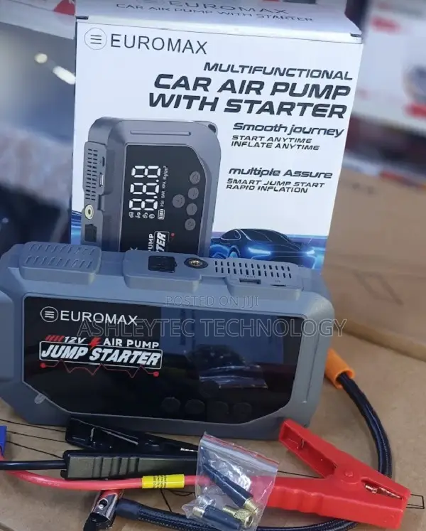 Euromax EMK3 Car Jump Starter With Air Compressor