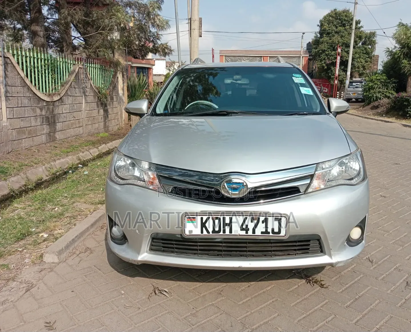 Toyota Corolla Fielder 2015 Silver