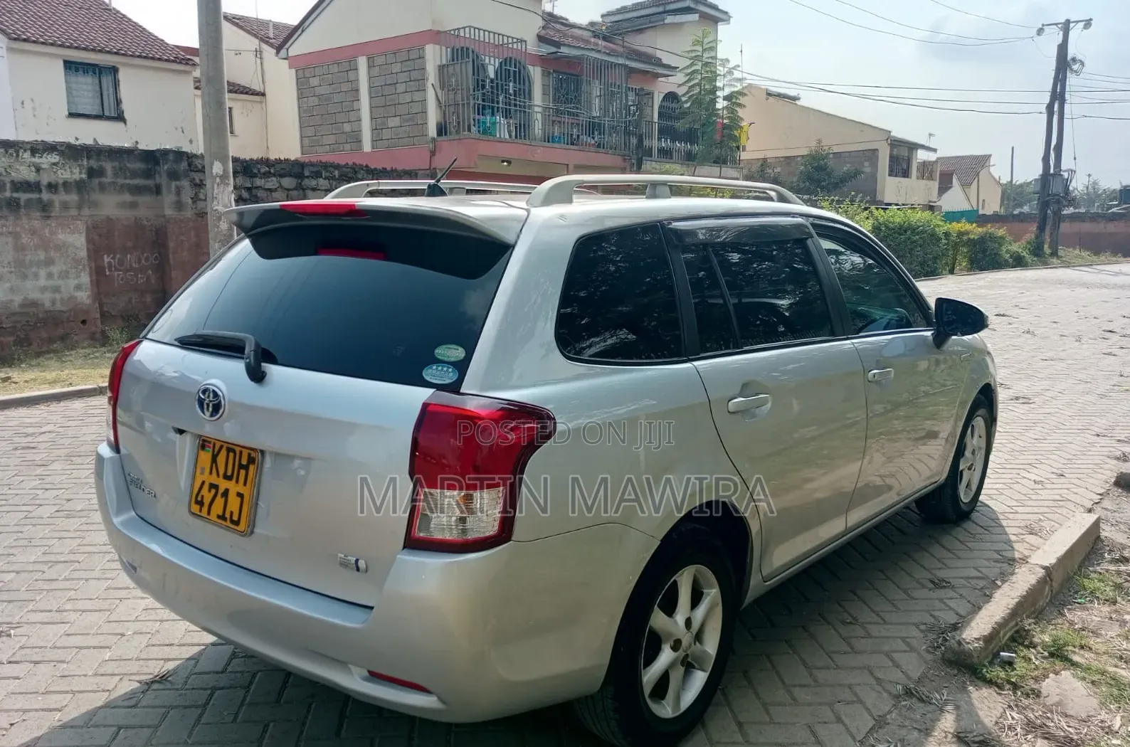 Toyota Corolla Fielder 2015 Silver