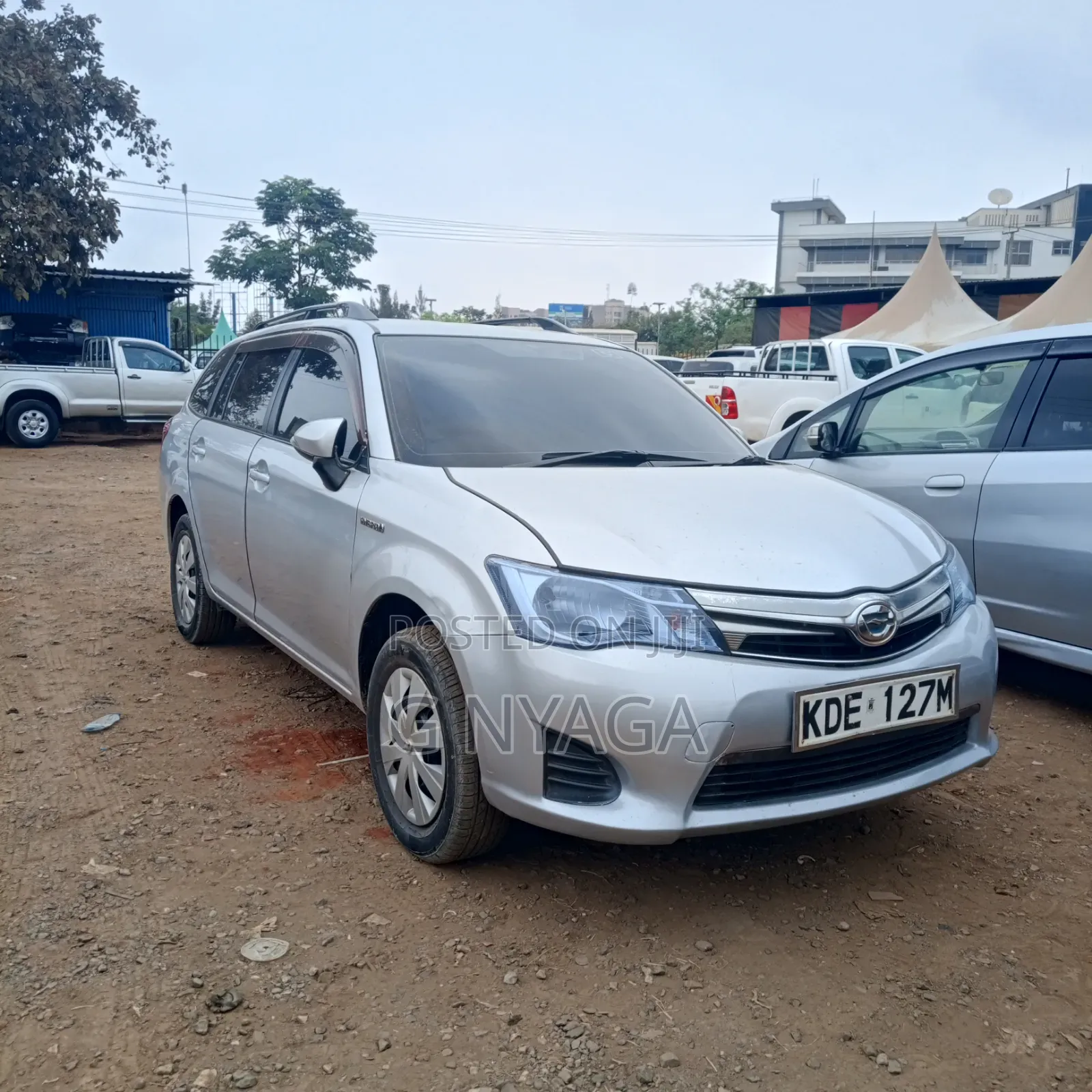 Toyota Corolla Fielder 2014 Silver
