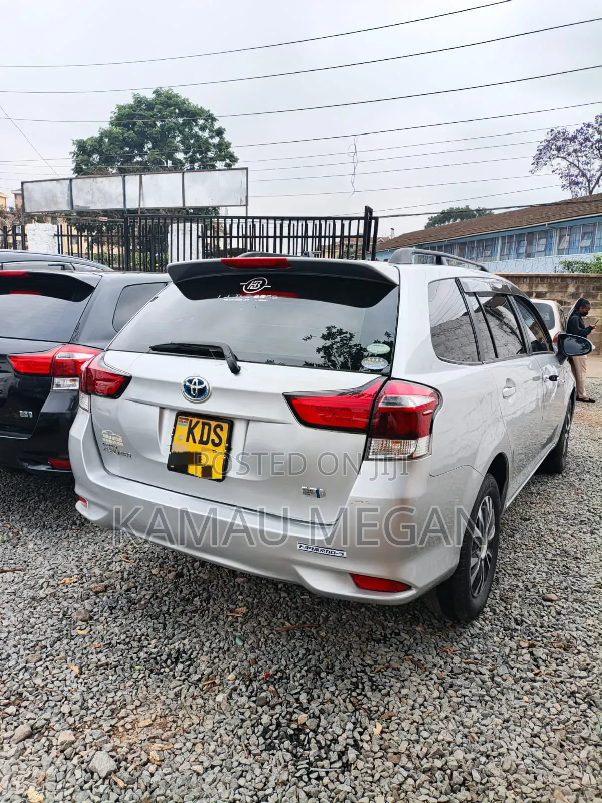 Toyota Corolla Fielder 2017 Gray