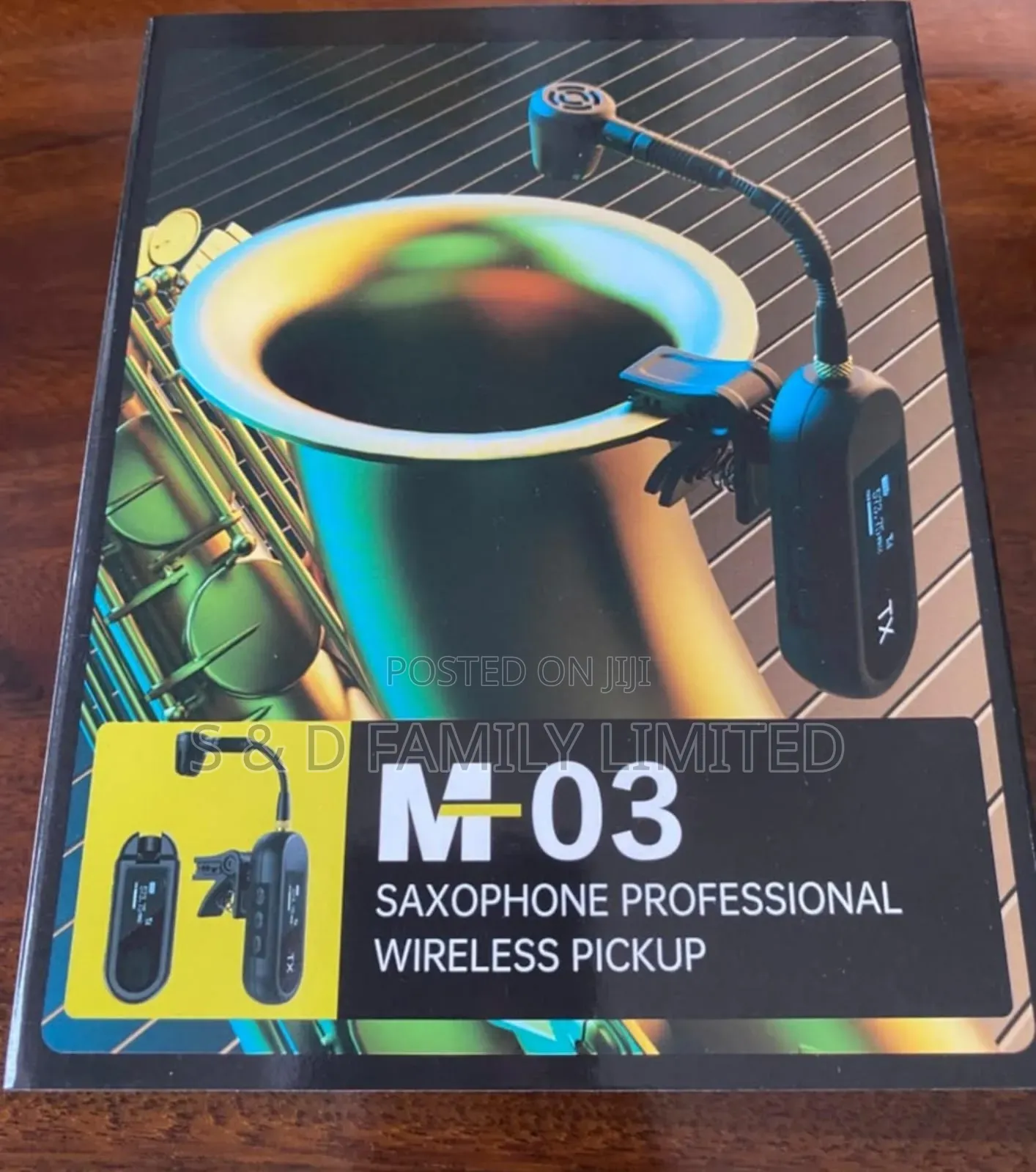 M-03 Saxophone Professional Wireless Microphone