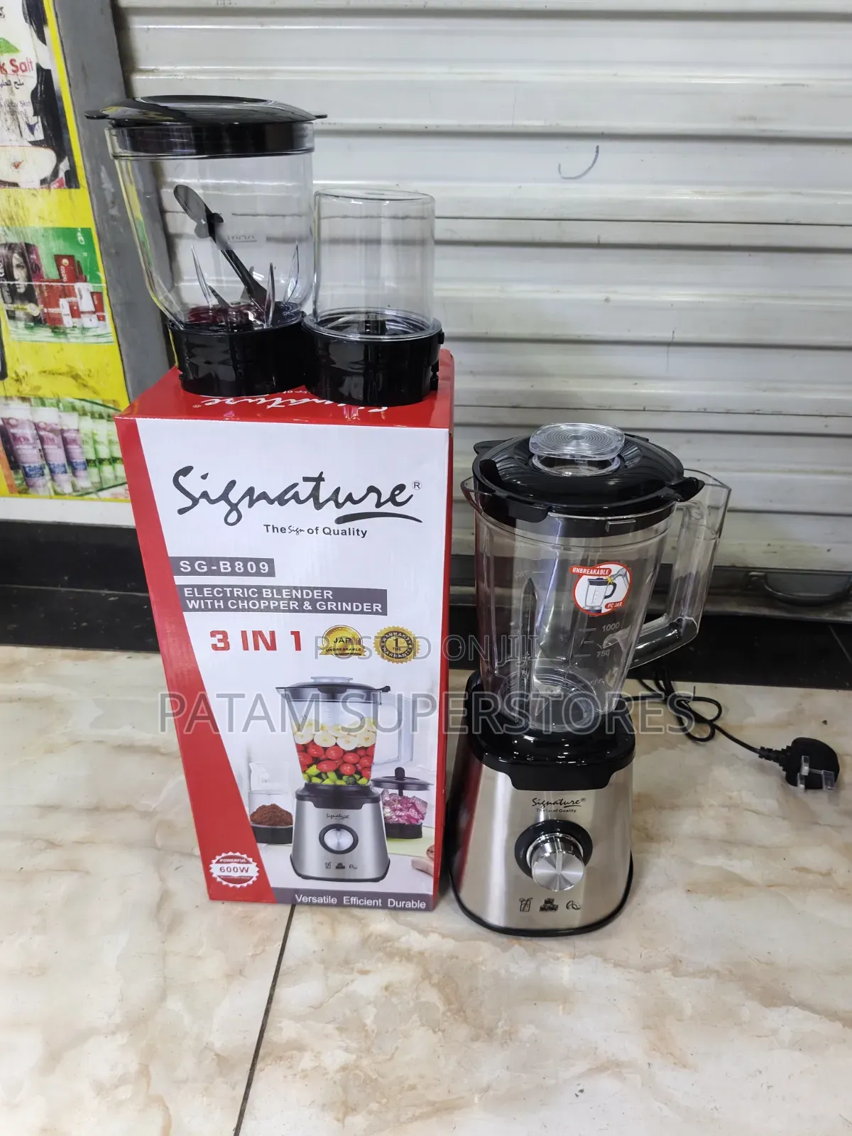 Signature 3 in 1 Electric Blender